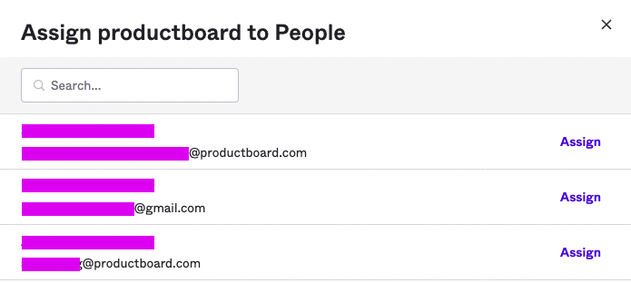 How do I reset my password when I can't sign into Productboard