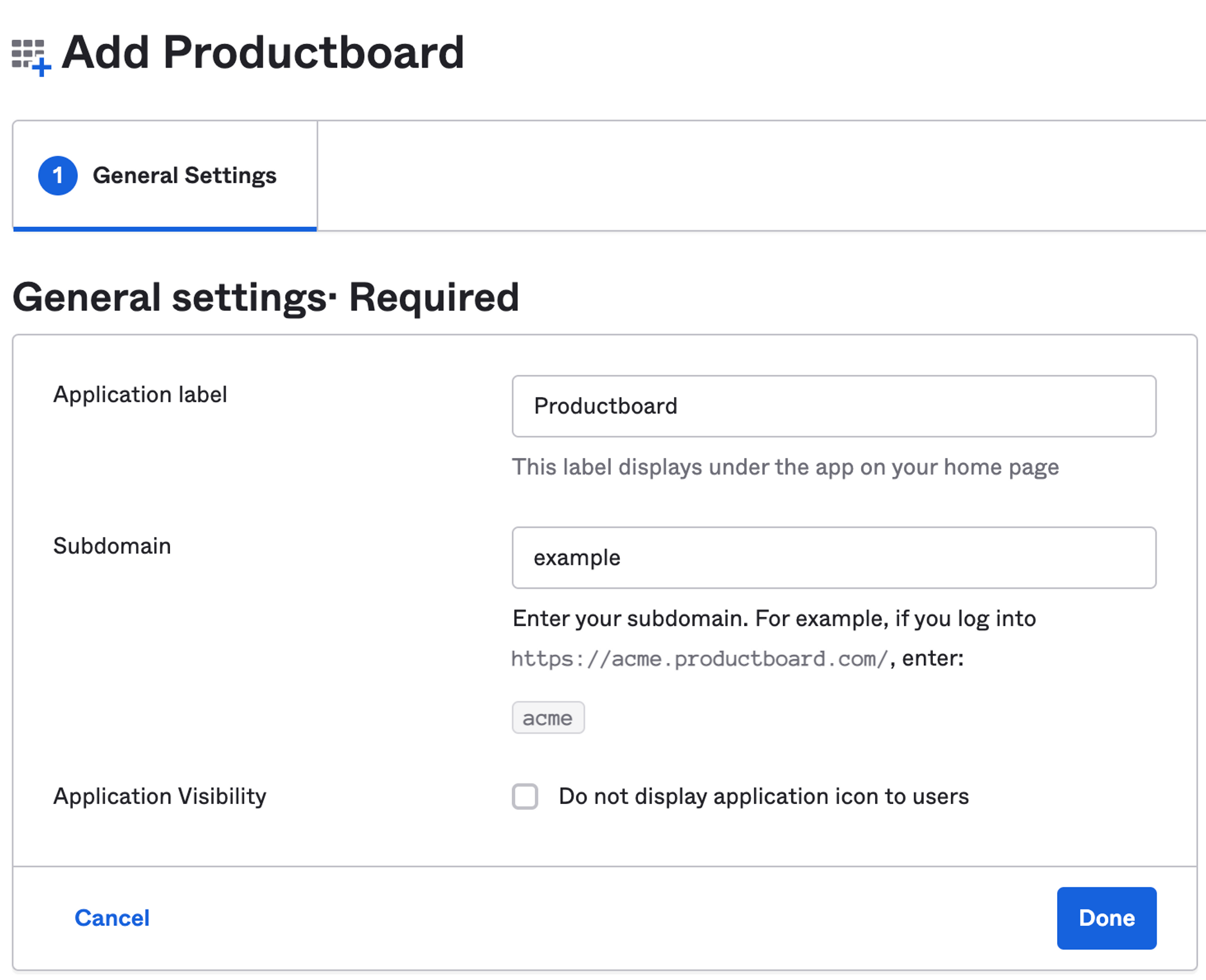 How do I reset my password when I can't sign into Productboard