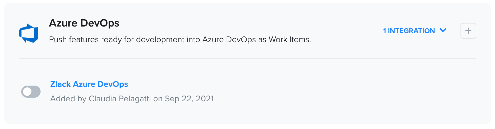 Azure DevOps deactivated